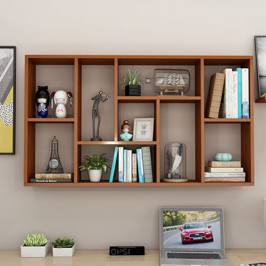 Kệ trang trí treo tường, kệ sách treo tường - Ảnh 11